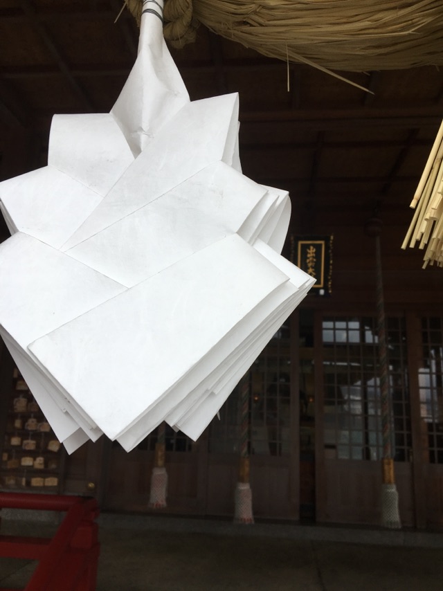 神社コラム １０１ 神さまの宿る紙垂 しで 出雲大社福井分院